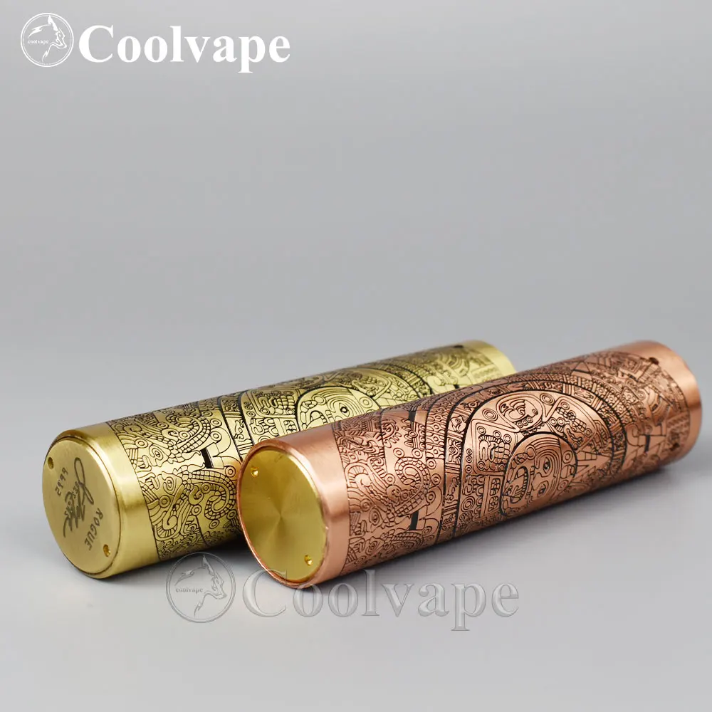 Coolvape ROGUE мод summon mod 24 5 мм 18650 Аккумуляторный механический с rda бак из красной меди