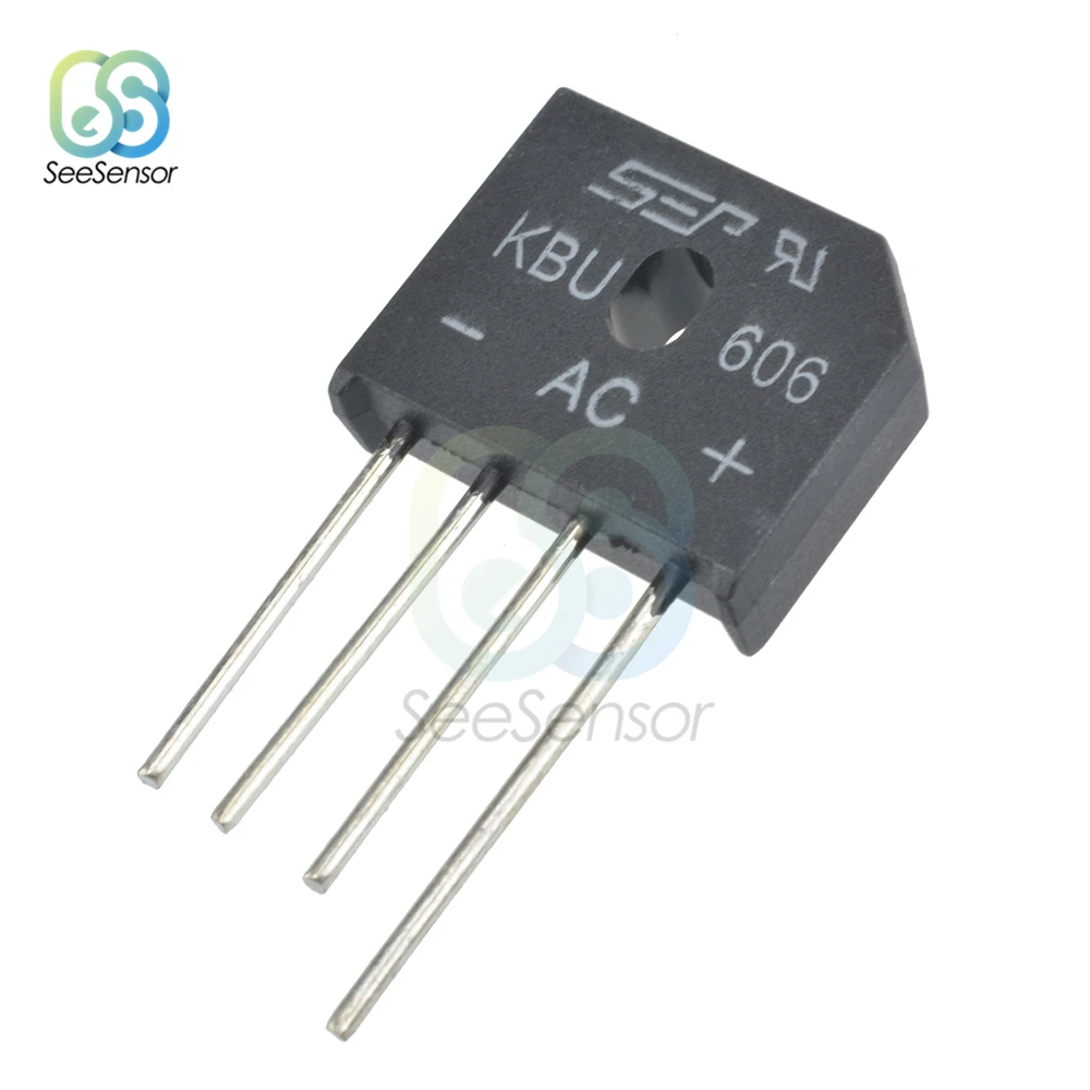 5 шт./лот KBL608 KBL-608 KBU808 KBU6J 6A 800V 6A 600V 8A 800 в диодный мост выпрямителя