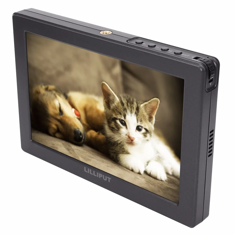 LILLIPUT A7S 7 дюймов ips экран 1920*1200 4K Full HD монитор камеры монитор 170 градусов широкий угол для DSLR камеры s
