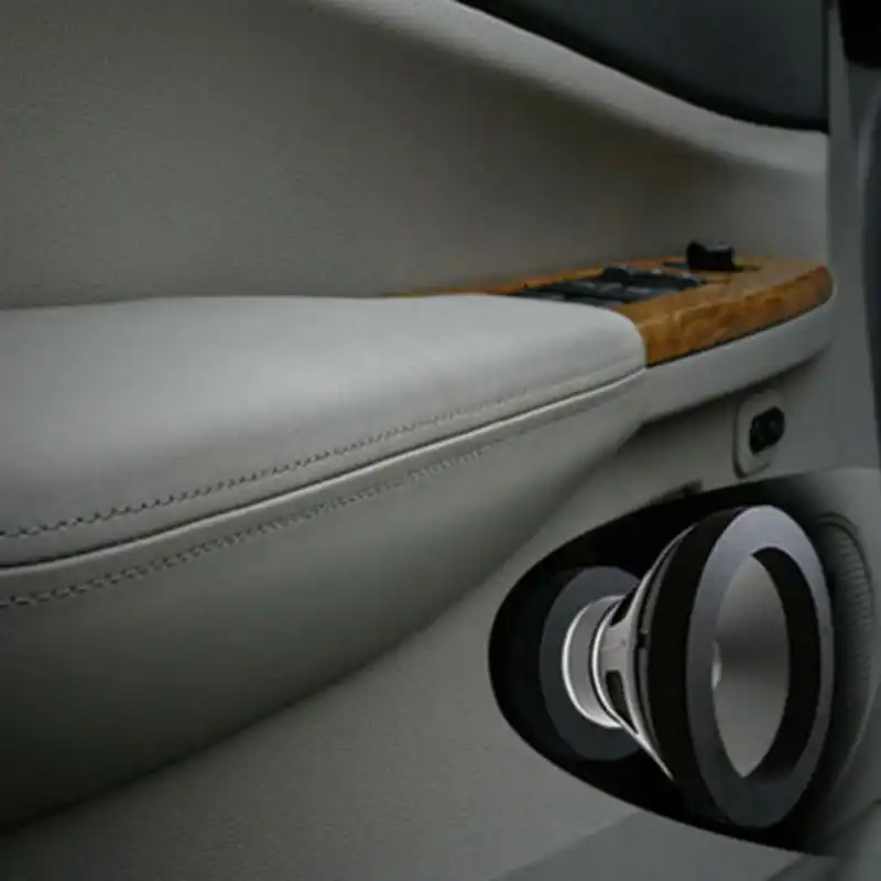 4x 6.5/" Car Auto Speaker Ring Bass Door Trim Sound Insulation Cotton Audio Ring