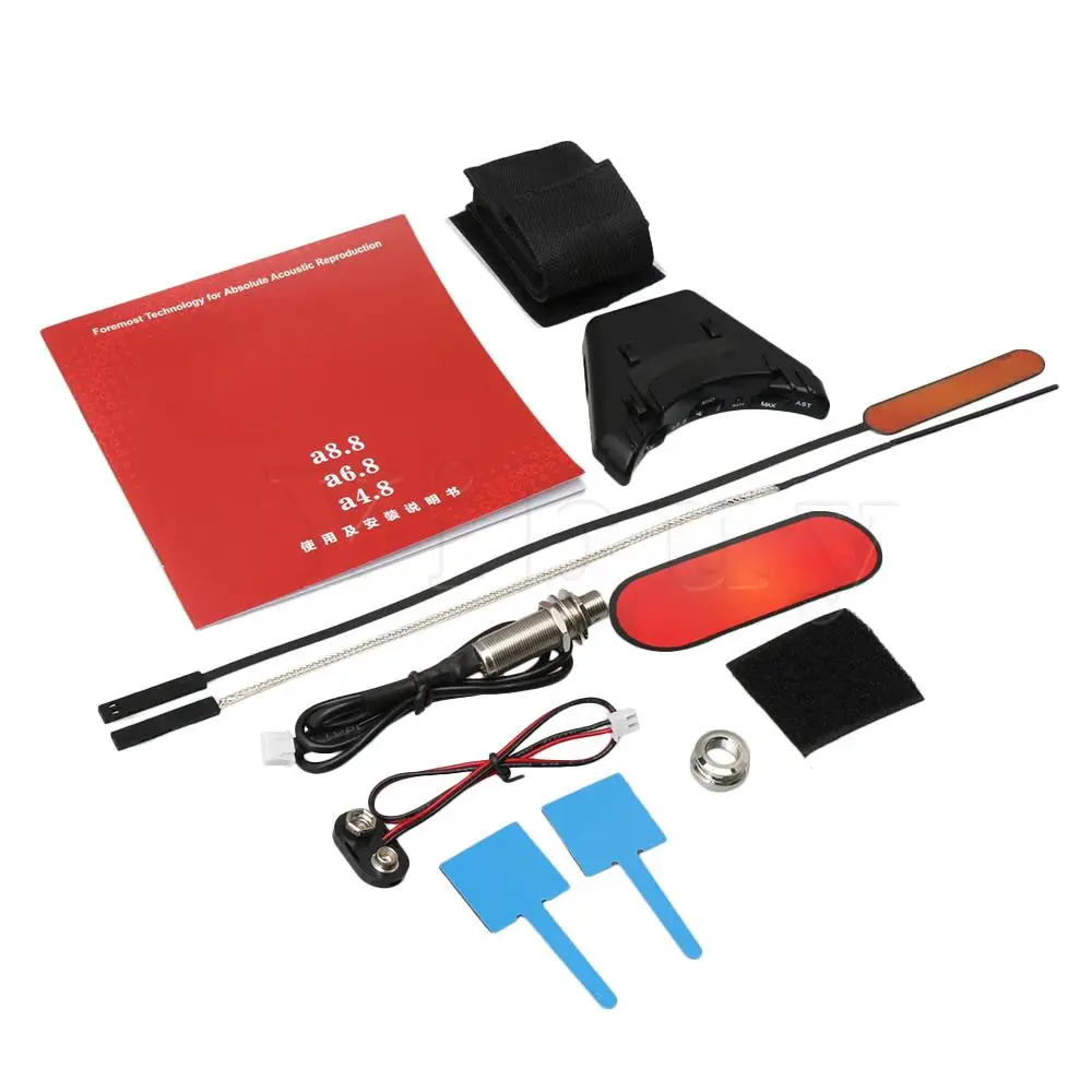 

Multicolor Plastic Classical Acoustic Guitar Pickup A8.8 Without Battery