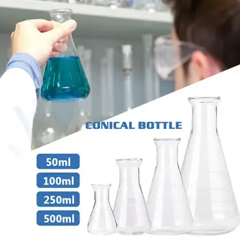 

Borosilicate Glass Beaker Quantitative Analysis Kitchen Wine Container Bar Winemaking 50ml-500ml Useful Cheap Erlenmeyer