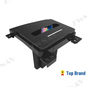 

QI Car Wireless Charger Quick Charge For Nissan Patrol 2017-2018 for Iphone XR X MAX for Huawei P30 Infrared Sensor Phone Holder