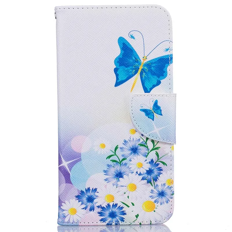 Butterfly Flower Biencaso цветок дерево с дизайном "Жираф" из искусственной кожи чехол-бумажник с крышкой удерживаемой магнитом чехол для Motorola Moto G4 G5 G5S G6 плюс Fundas - Цвет: Butterfly Flower