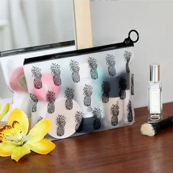 

Cosmetic Bag Makeup Ziplock Storage Bag PVC Waterproof Toothbrush Toothpaste Toiletry Wash Pouch Travel Organizer