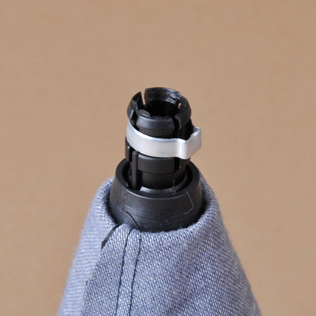 Черный 6 Скорость Шестерни рукоятка рычага переключения передач гетры Противопыльный чехол Замена для TOURAN 2003-2011 261741676910