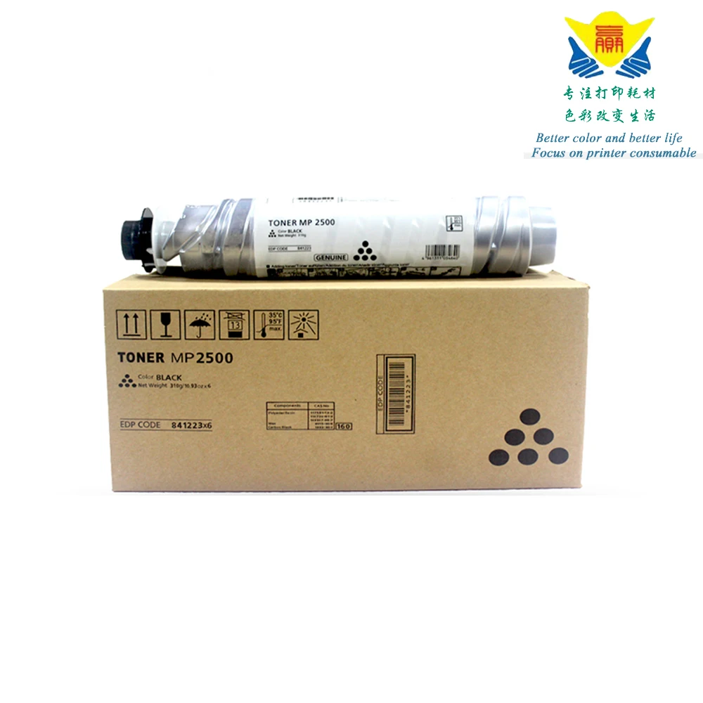 JIANYINGCHEN совместимый черный тонер-картридж для Ricohs Aficio MP2500 MP2500LN MP2500SP MP2500SPF копир (2