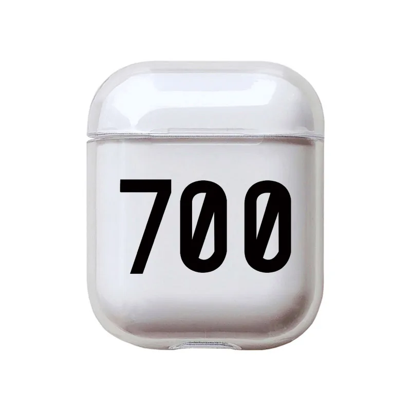 Style 8 Жесткий чехол с милыми мультяшными буквами для Apple Airpods 2 чехол Роскошный прозрачный чехол для наушников с Bluetooth для air pod чехол для гарнитуры - Цвет: Style 8