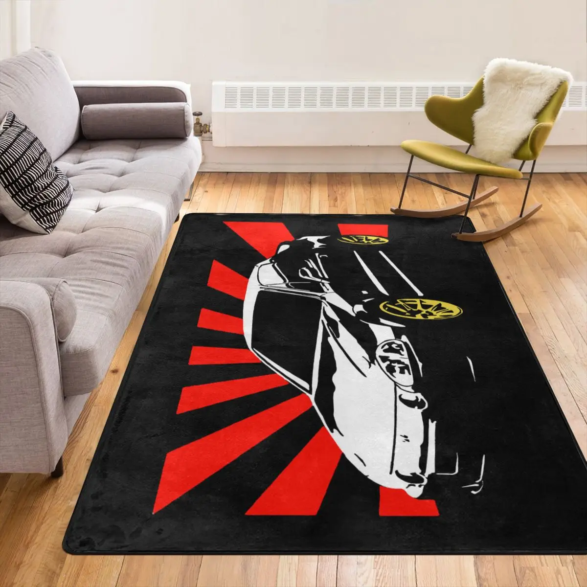 For Honda Crx Del Sol Eh6 Targa Top Delsol Cr X Rug Living Room Carpet Home Kids Floor Kitchen | Дом и сад