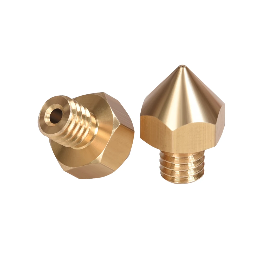 Bocal B1um2 do Biqu-bronze 1.75 0.4 0.5 0.6 0.8 mm Impressora 3d Parte Cabeça de Cópia da Extrusora para o Filamento 1.75 mm 1020 Pcs o - Imagem 5
