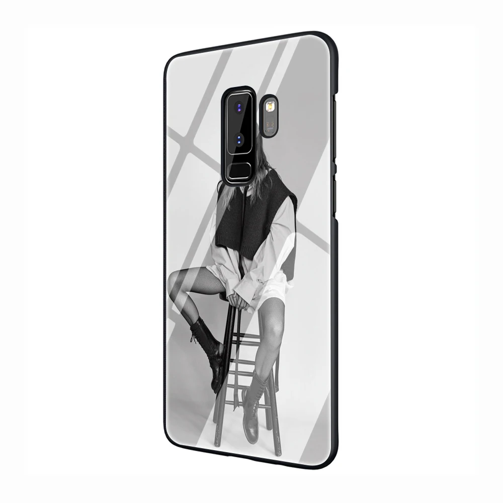 EWAU Gigi Hadid; Стекло чехол для телефона для samsung Galaxy S7 8; большие размеры 9, 10; плюс 10 плюс Note8 9 10 плюс A10 20 30 40 50 60 70 - Цвет: G2