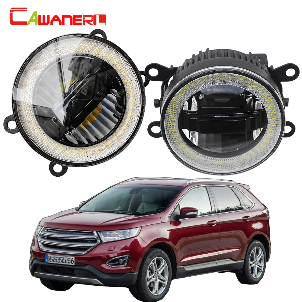 Cawanerl для Ford Edge 2015 2016 2017 Автомобильный светодиодный противотуманный светильник