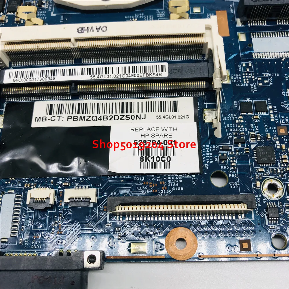 628794-001 Материнская плата ноутбука для hp Probook 4720S 4520S материнская плата H9265-4 48.4gk06041