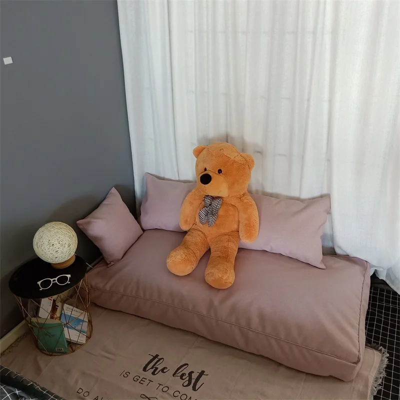 Lazy Bean Bag чехол для стула без наполнителя пуховый диван детский Кемпинг вечерние пуф кровать игровой пуф Кама спальня татами пол сиденье
