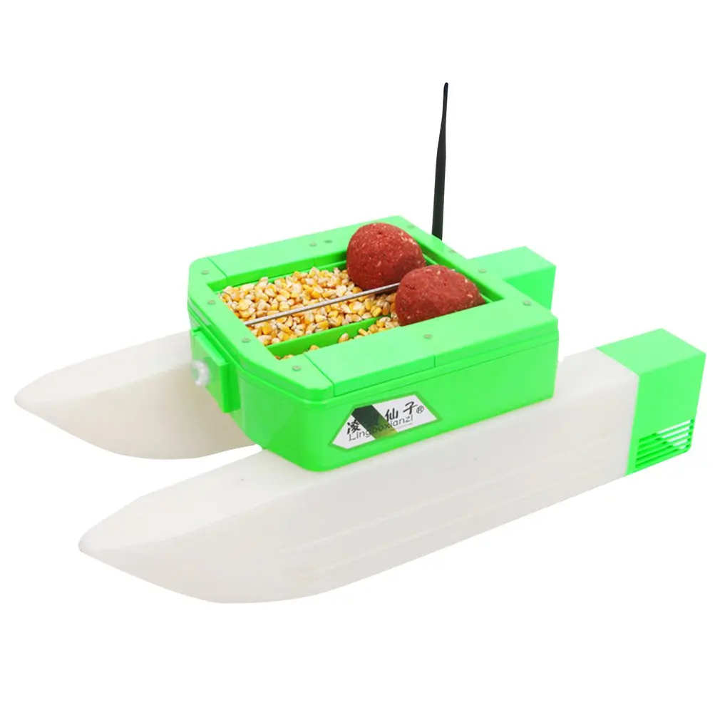 T168 RC Boat Intelligent Wireless Electric Fishing Bait Remote Control High Speed Boat Dual Warehouse Boat Toy Gifts For Kids