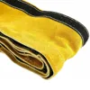 3.5m Yellow Leather TIG Welding Torch Cable Cover Stitched MIG/Plasma Cutting Torch Cable Protective Sleeves 3