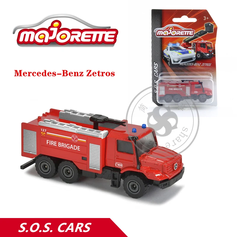 

Majorette 1/64 S.O.S. Series BENZ ZETROS Car Hot Pop Kids Toys Motor Vehicle Diecast Metal Model