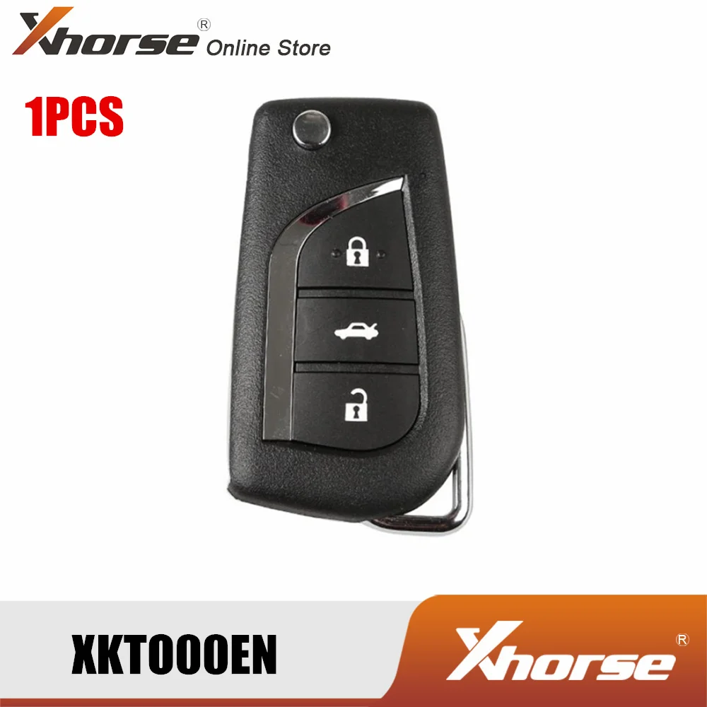 Универсальный пульт дистанционного управления Xhorse XKTO00EN VVDI для Toyota Тип 3 кнопки 1