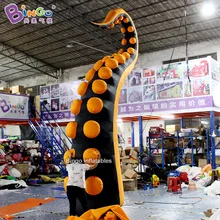 Прочный 5mH оранжевый Удар вверх двойной присоской Осьминог щупальца для продажи/воздушный шар в виде осьминога для дисплея игрушки