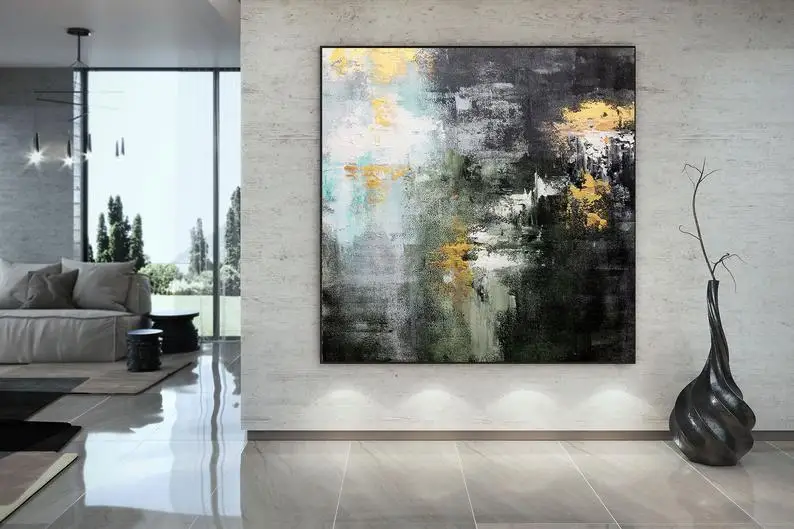 

Painting On Canvas Acrylic Painting On Canvas Office Wall Decor Extra Large Wall Art Modern Abstract Art Original Acrylic