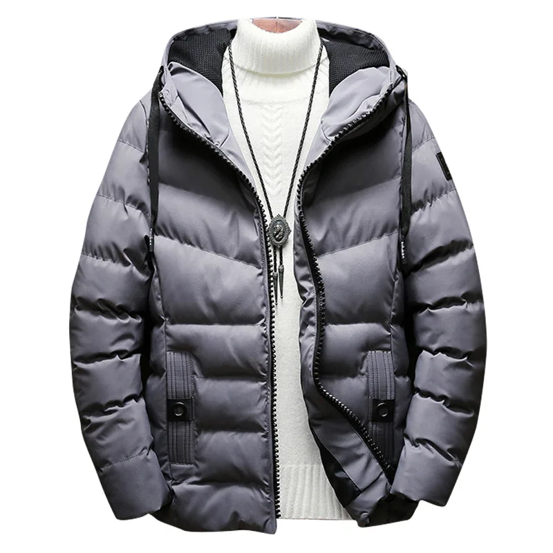 Cotton-padded Clothes MEN'S Coat Winter New Style Korean-style Trend Winter Thick Cotton-padded Jacket Winter Workwear Yout