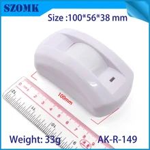 10 шт. белый цвет abs пластиковый корпус датчика для электронный детектор устройства 100*56*38