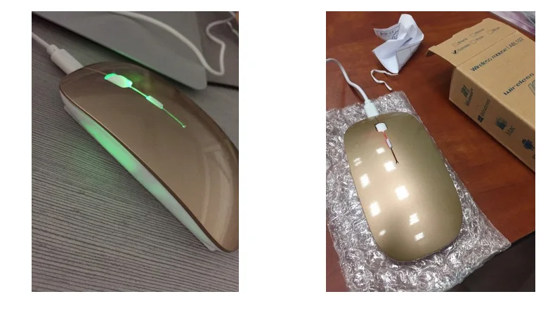 Перезаряжаемая беспроводная мышка для ноутбука Macbook Air 13 11 Usb 2,4 ГГц беззвучный оптическая игровая мышь для женщин и мужчин Mause