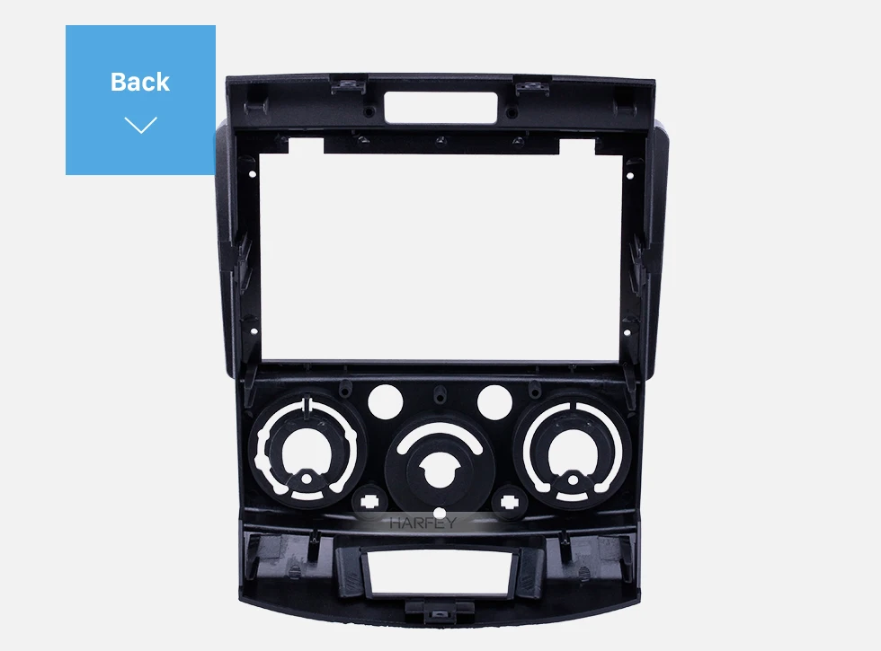 Harfey 9 дюймов 2din для Ford Everest/Ranger/Mazda BT-50 2006 2007 2008 2009 2010 Автомагнитола аудио приборной панели отделка лицевой панели Панель комплект