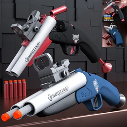 Lanceur de pistolet à éjection de coque souple, modèle d'arme, jouet en plastique pour les Sports de plein air, pour enfants et adultes, 2021 