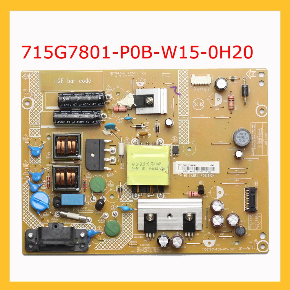 715G7801 плата питания для SONY SAMSUNG LG.... И т. Д. ТВ оригинальная доска P0B W15 0H20