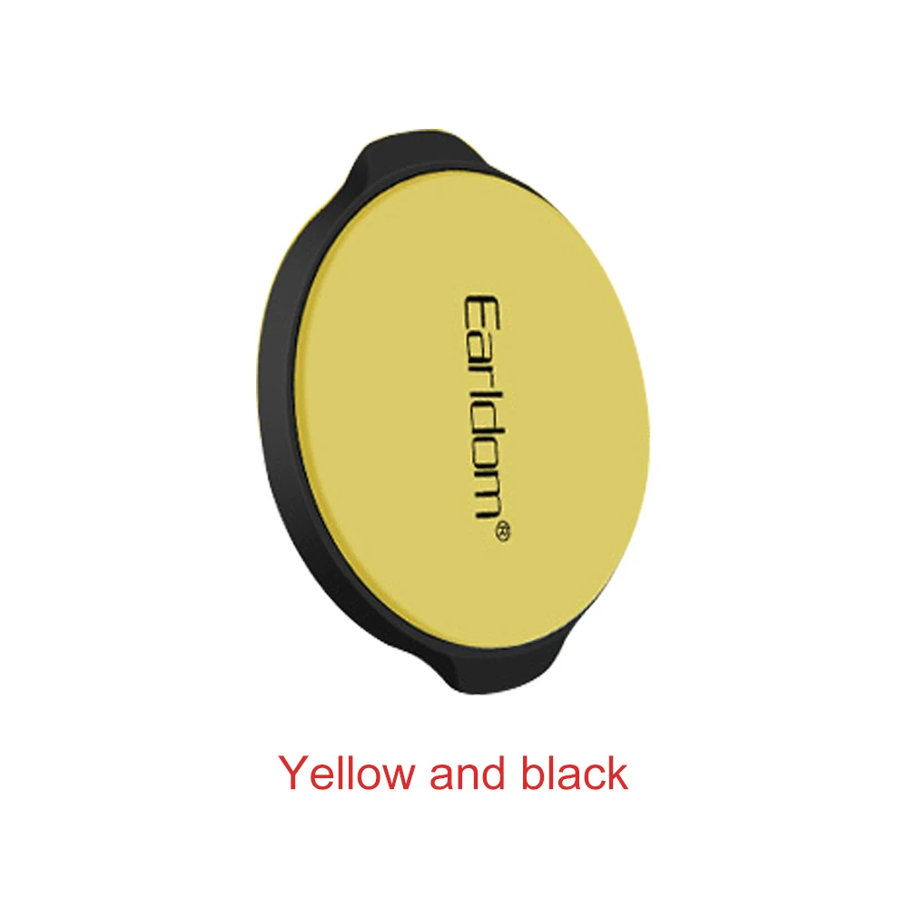 Yellow-black Aoshike магнитный автомобильный держатель, универсальный автомобильный держатель для телефона для iPhone, samsung, Xiaomi, магнитный держатель для телефона, автомобильный держатель - Цвет: Yellow-black