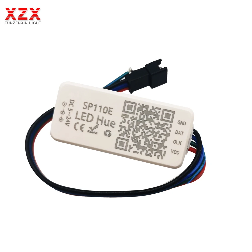 SP110E Bluetooth пиксельный светильник контроллер WS2811 WS2812B WS2812 диммер SK6812 RGB RGBW APA102 WS2801