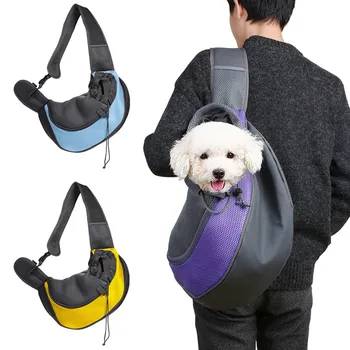 

Pet Carrier Multi-purpose Cat Puppy Small Pet Backpack Portable Travel Breathable Mesh Slung Shoulder Bag Pet Carrier Accessory