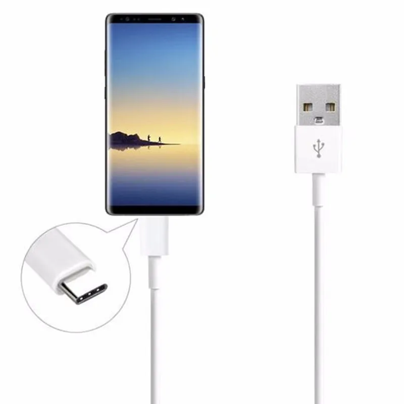 Тип usb-C кабель для samsung A50 A70 Быстрая зарядка Тип C мобильного телефона зарядный провод, usb-кабель для Google Pixel 2 3 XL Lumia 950 Xl