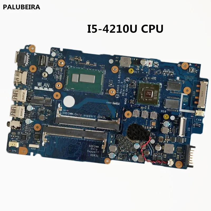 PALUBEIRA CN-0CHTC2 0CHTC2 0CHTC2 для Dell Inspiron 5542 5442 5447 5547 материнская плата портативного компьютера с I5-4210U ZAVC0 ZAVA0 ла