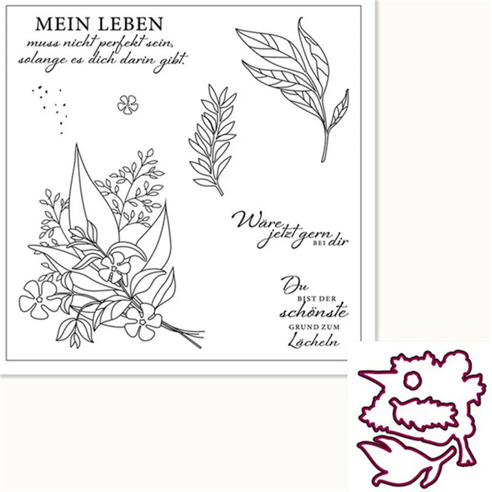 

German Metal Cutting Dies and Stamps Stencils for DIY Scrapbooking Album Stamp Paper Card Embossing New Die Cut 2020 New Dies