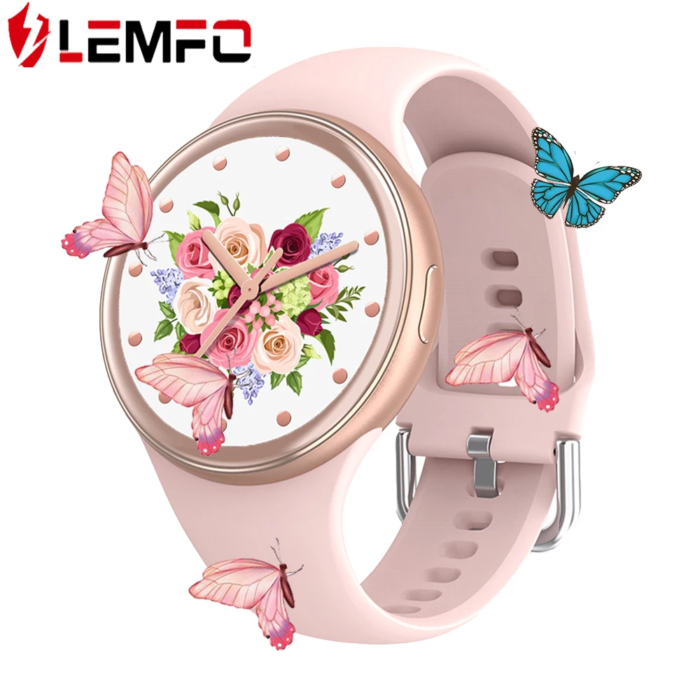 LEMFO J2 Women Smartwatch HD Full Touch Screen IP68 Waterproof DIY Watch Face15 Days Standby Smart Android IOS | Электроника