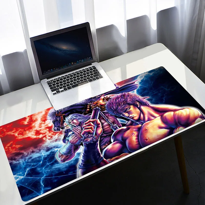 

Коврик для мыши Hokuto No Ken Kenshiro, игровой коврик для клавиатуры, игровой Настольный коврик, аксессуары для геймеров, Компьютерная Мышь для игр в ...