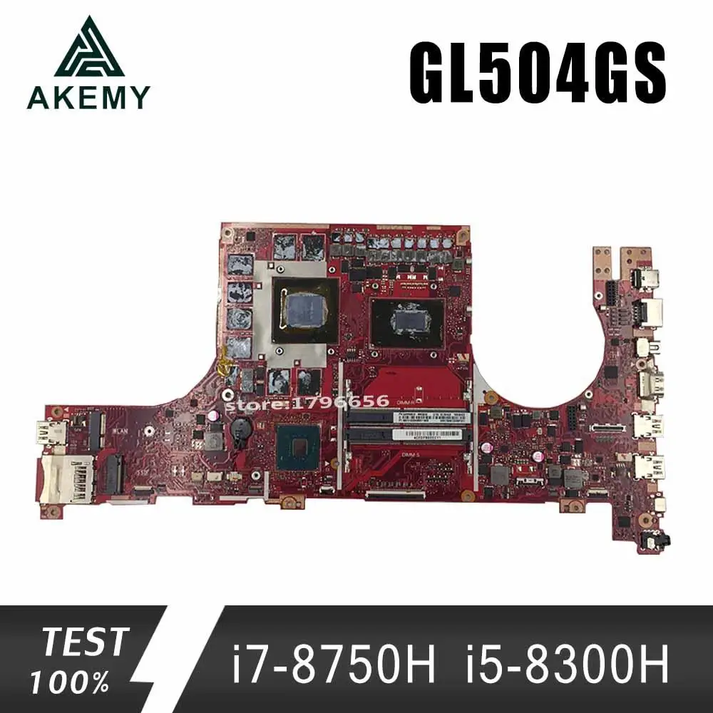 buy GL504GS Motherboard i7 8750H i5 8300H For ROG ASUS GL504GV GL504GW GL504GS Laptop motherboard GL504GS Mainboard (Exchange)! !