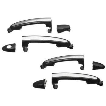 

ABS Chrome Exterior Door Handle Cover Trim 82651-2B010 826512B010 for Hyundai Santa Fe 2007 2008 2009 2010 2011 2012