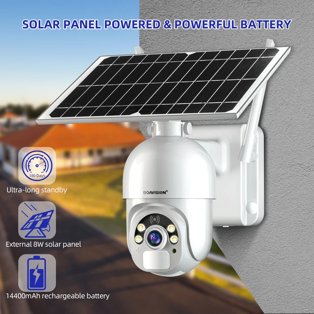 Cámara PTZ Con panel Solar 4G 2 Megapixeles: Modelo ST-S588M-4G ⋆ GPS  Seguridad Móvil - Costa rica