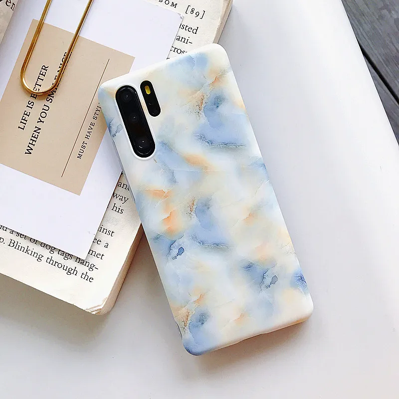 Матовый мраморный чехол для huawei mate 20 P20 Pro Lite P30 Pro Lite Note 3i 4, мягкий силиконовый чехол-бампер для телефона