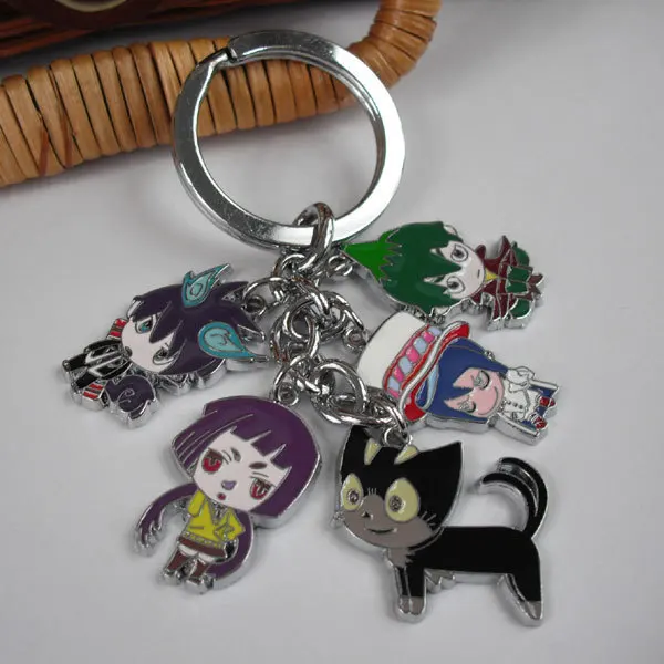Halder натуральный продукт зеленого цвета для косплея «Blue Exorcist», «брелок мобильный телефон веревка 5 в стиле чакры(маленький черный) кулон аниме-атрибутика Горячая Se