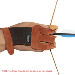 Lixada защита на руку для лучника с 3 пальцами Tab перчатка стрельба из лука защитный набор аксессуары для стрельбы из лука