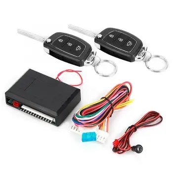

Car Security System 3 Buttons Keyless Central Lock Keyless Entry System Kit Car Accessories Automovil oto aksesuar