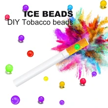

30pcs Cigarette Pops Beads Fruit Coffee Mint Flavor Cigarette Holder Smoking Accessories Glass Bottle Cigarette Holder Filter