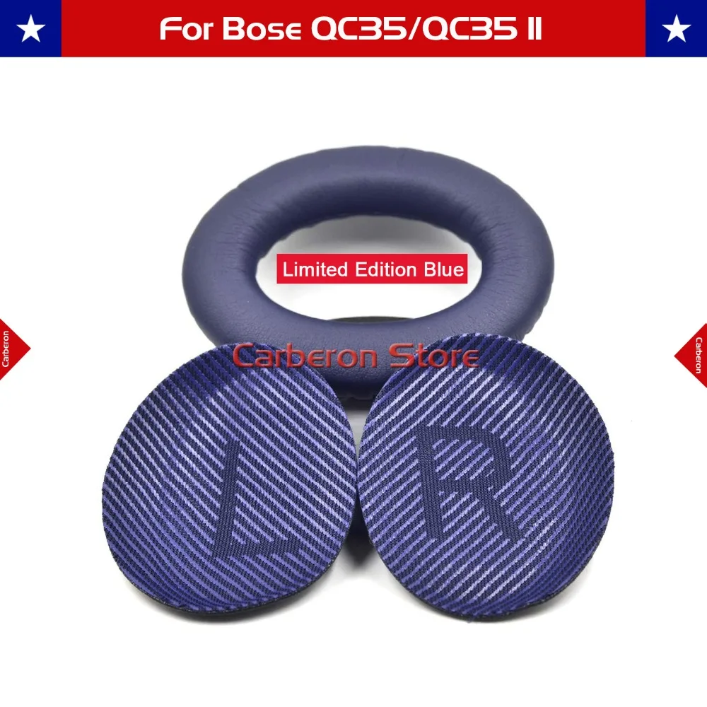 Carberon Замена амбушюры наушников подушки для Bose QC35/QC35 II наушники с QC35 Scrims(полночь синий