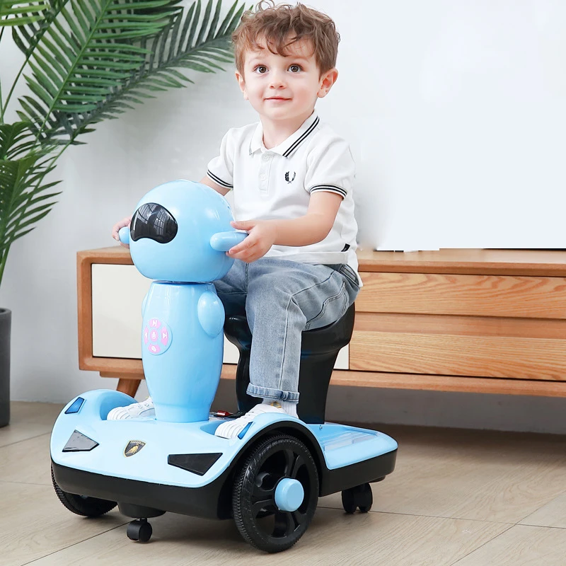 Net Celebrity Children's Remote Control Electric Balance Car with Remote Control Light and Music Four-wheeled Children's Car 2 Net Celebrity Children's Remote Control Electric Balance Car with Remote Control Light and Music Four-wheeled Children's Car 2