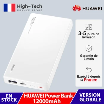 

12000mAh HUAWEI 12000 40W Super Charge Power Bank For Huawei P30/ P30 pro/mate 30 pro Honor Magic xiaomi Smart Phone USB Type-C