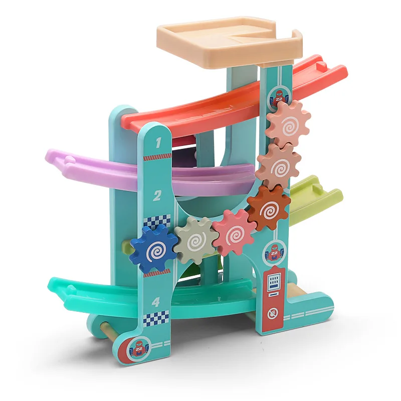 

CHILDREN'S Toy Car Gliding Car Educational Wood Camera Track Coaster Toy Model Children'S Educational Toy